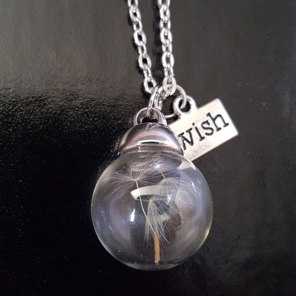 Wish Jewelry - 😲Dandelion Make a WISH Necklace
